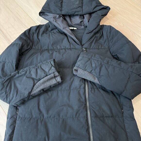 Lululemon Puffy Blanket Jacket Women's 4 Black Full Zip Down Insulated Puffer - Picture 5 of 11